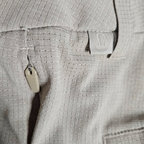 Lululemon Men's ABC Classic Fit Trouser Woven Air Beige 33x29 Stretch Golf Urban - Picture 7 of 13